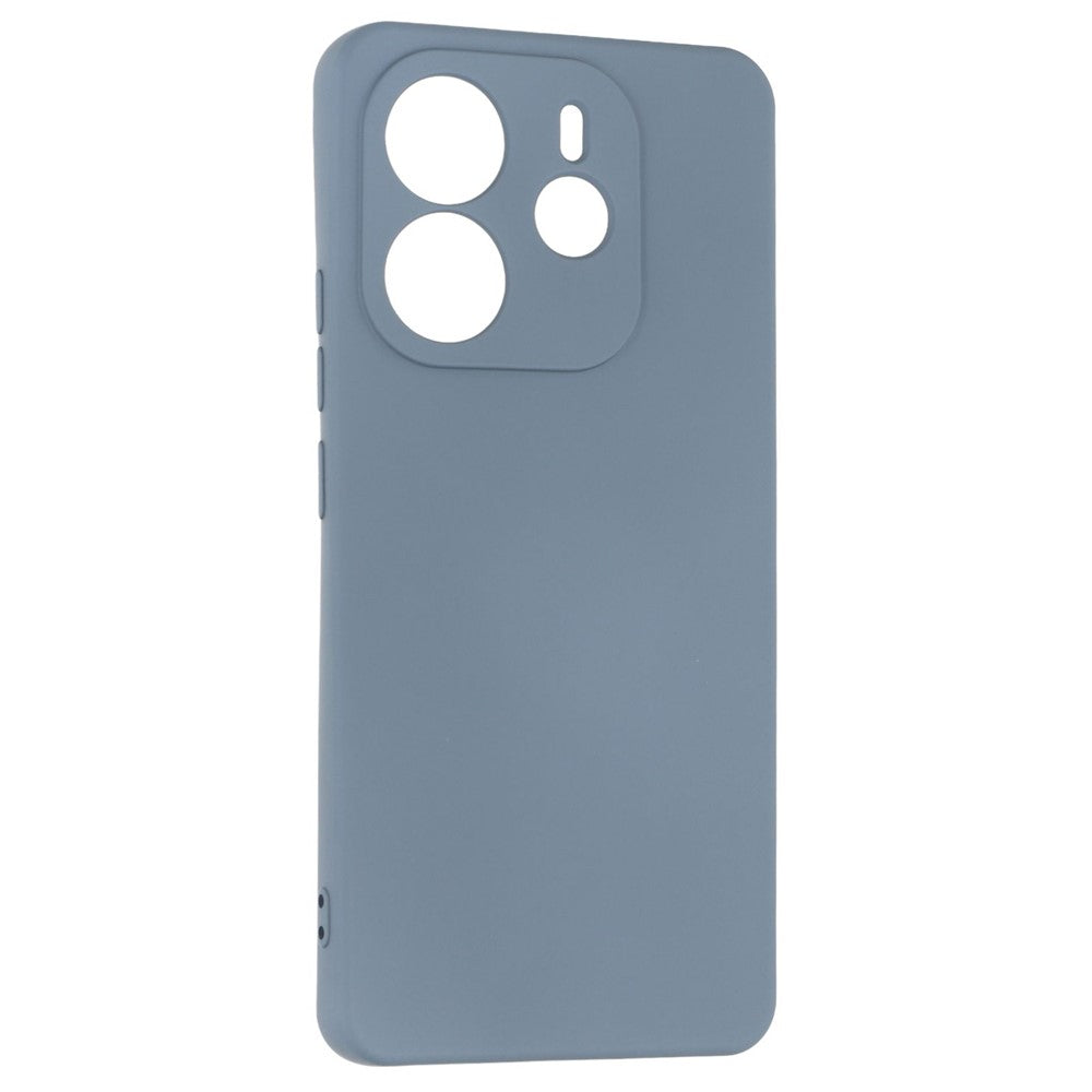 Xiaomi Redmi Note 14 4G (163.25mm) skal TPU baksida mjukt reptåligt fiberfoder mobilskal