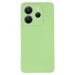 Xiaomi Redmi Note 14 4G (163.25mm) skal TPU baksida mjukt reptåligt fiberfoder mobilskal