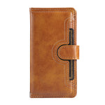 For Samsung Galaxy S25 Edge Case Split Leather Magnetic Wallet Phone Protector with Wrist Strap