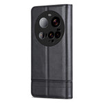 AZNS For Xiaomi 15 Ultra Case Cowhide Texture PU Leather Wallet Phone Cover