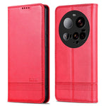 AZNS For Xiaomi 15 Ultra Case Cowhide Texture PU Leather Wallet Phone Cover