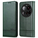 AZNS For Xiaomi 15 Ultra Case Cowhide Texture PU Leather Wallet Phone Cover