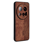 AZNS For Xiaomi 15 Ultra Case Protective PU Leather Covered TPU Phone Shell
