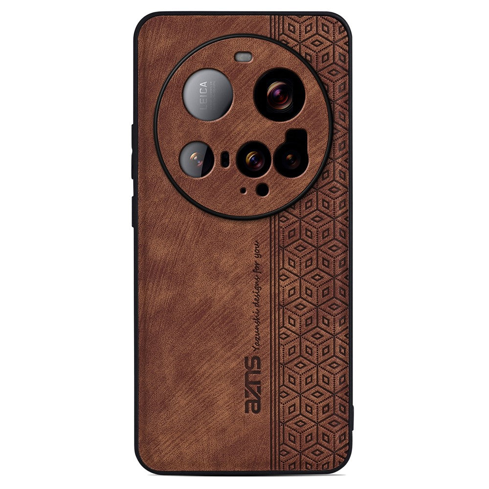 AZNS For Xiaomi 15 Ultra Case Protective PU Leather Covered TPU Phone Shell
