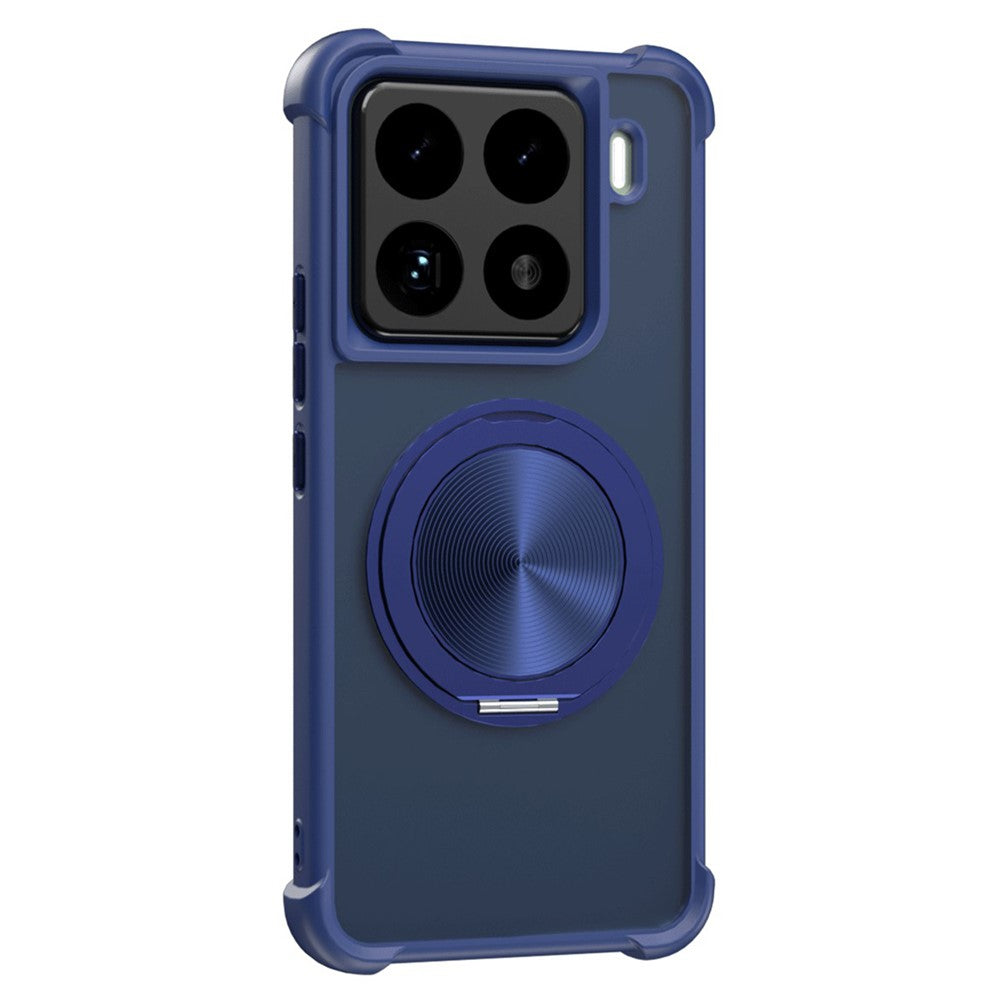 For Xiaomi 15 Pro Magnetic Case CD Vein Kickstand TPU + PC Phone Cover