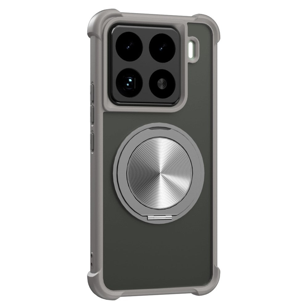For Xiaomi 15 Pro Magnetic Case CD Vein Kickstand TPU + PC Phone Cover
