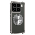 For Xiaomi 15 Pro Magnetic Case CD Vein Kickstand TPU + PC Phone Cover