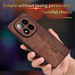 AZNS For Xiaomi Redmi Note 14 Pro 4G Case Protective PU Leather Covered TPU Phone Shell