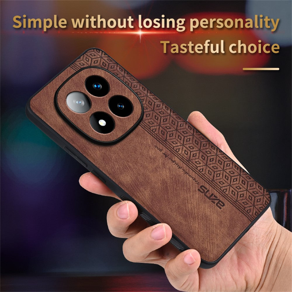 AZNS For Xiaomi Redmi Note 14 Pro 4G Case Protective PU Leather Covered TPU Phone Shell