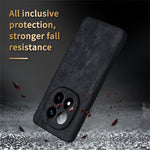 AZNS For Xiaomi Redmi Note 14 Pro 4G Case Protective PU Leather Covered TPU Phone Shell