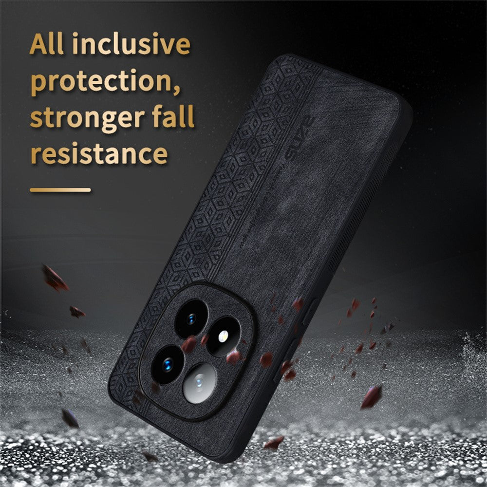 AZNS For Xiaomi Redmi Note 14 Pro 4G Case Protective PU Leather Covered TPU Phone Shell