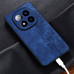 AZNS For Xiaomi Redmi Note 14 Pro 4G Case Protective PU Leather Covered TPU Phone Shell