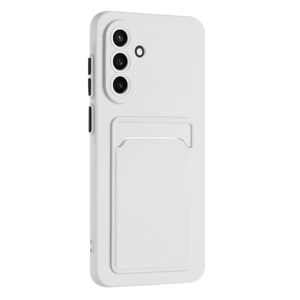 For Samsung Galaxy A56 5G Case Card Slot Matte Fingerprint-Free Back Cover