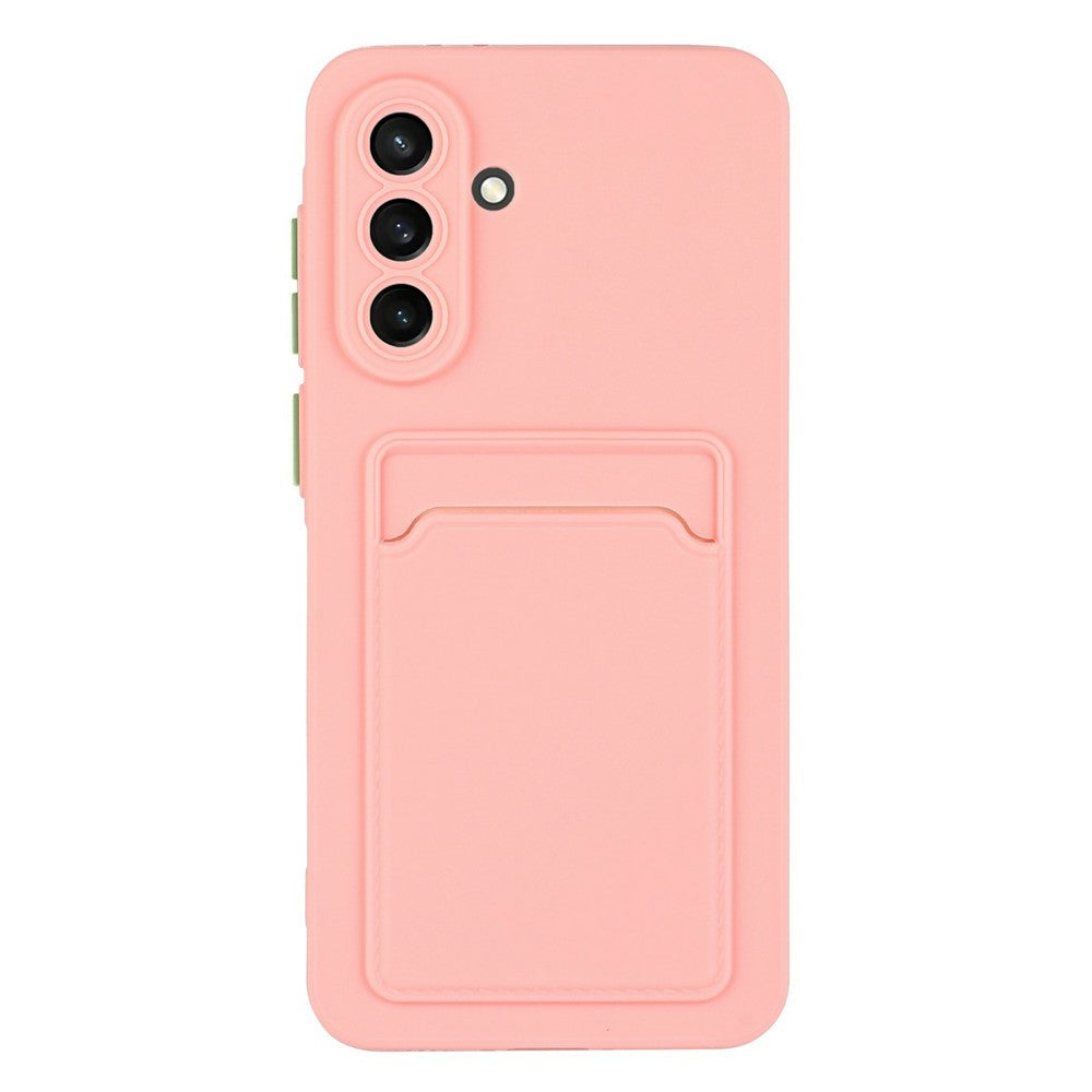 For Samsung Galaxy A56 5G Case Card Slot Matte Fingerprint-Free Back Cover