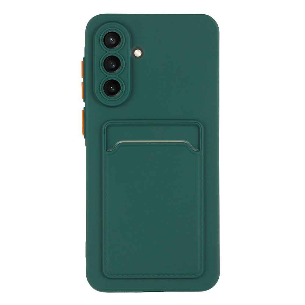 For Samsung Galaxy A56 5G Case Card Slot Matte Fingerprint-Free Back Cover