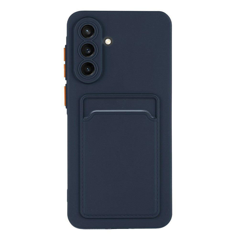 For Samsung Galaxy A56 5G Case Card Slot Matte Fingerprint-Free Back Cover