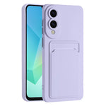 Til Samsung Galaxy S25 Edge cover med kortplads mat fingeraftryksfri bagside