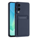 Til Samsung Galaxy S25 Edge cover med kortplads mat fingeraftryksfri bagside