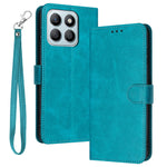 For Honor X8c 4G Case Flip Stand PU Leather Wallet Phone Cover Calf Texture