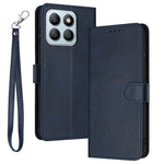 For Honor X8c 4G Case Flip Stand PU Leather Wallet Phone Cover Calf Texture