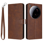 For Xiaomi 15 Ultra Case Flip Stand PU Leather Wallet Phone Cover Calf Texture