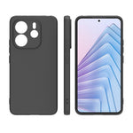 For Xiaomi Redmi Note 14 4G (164.84mm) Case Slim TPU Scratch Resistant Matte Phone Cover