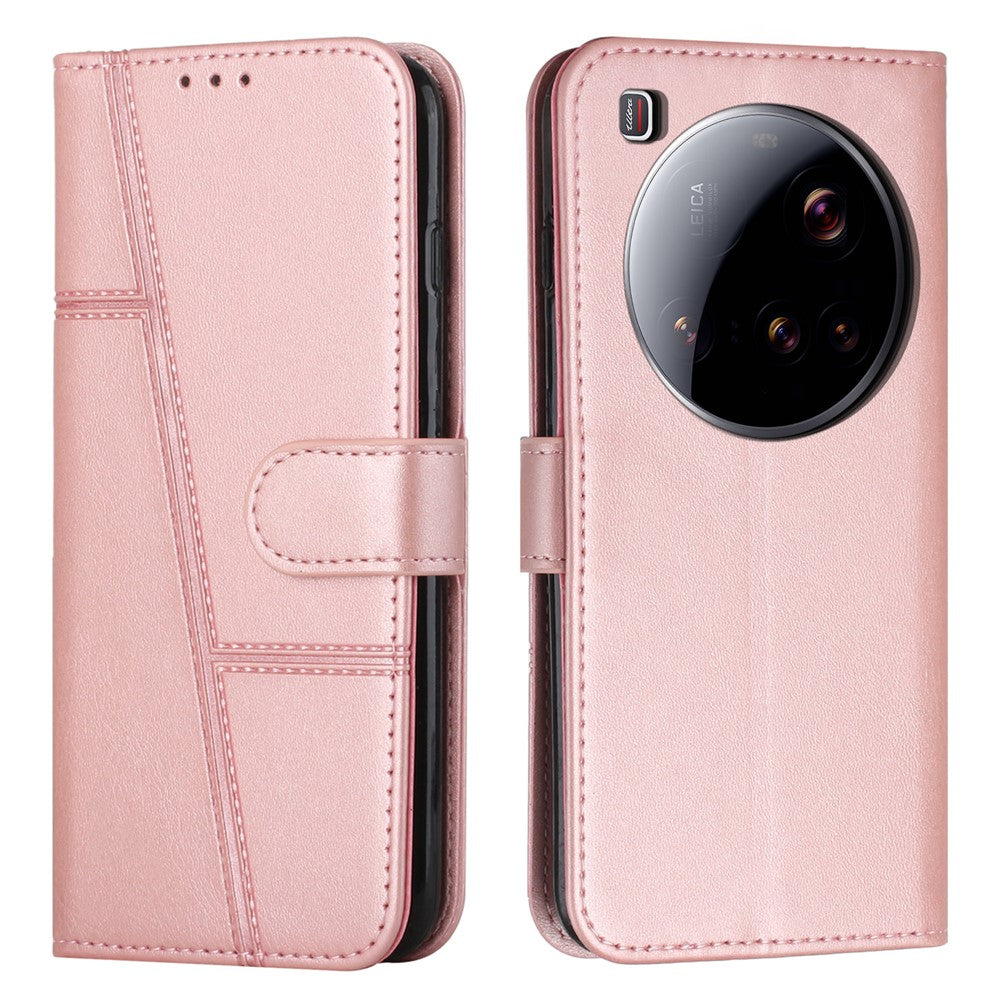 For Xiaomi 15 Ultra Case Leather Stand Protective Phone Cover