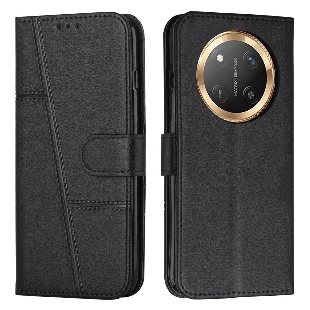 For Honor Magic7 Lite 5G / X9c 5G / X60 Pro 5G Case Leather Stand Protective Phone Cover