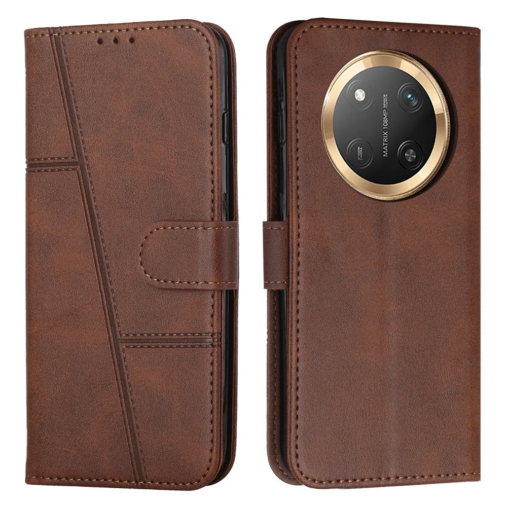 For Honor Magic7 Lite 5G / X9c 5G / X60 Pro 5G Case Leather Stand Protective Phone Cover
