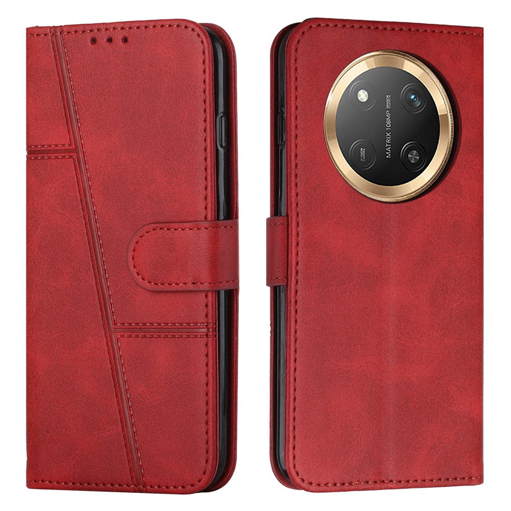 For Honor Magic7 Lite 5G / X9c 5G / X60 Pro 5G Case Leather Stand Protective Phone Cover
