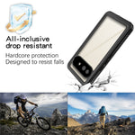 REDPEPPER FS Series For Google Pixel 9a Case IP68 Waterproof Clear Back Panel Phone Cover