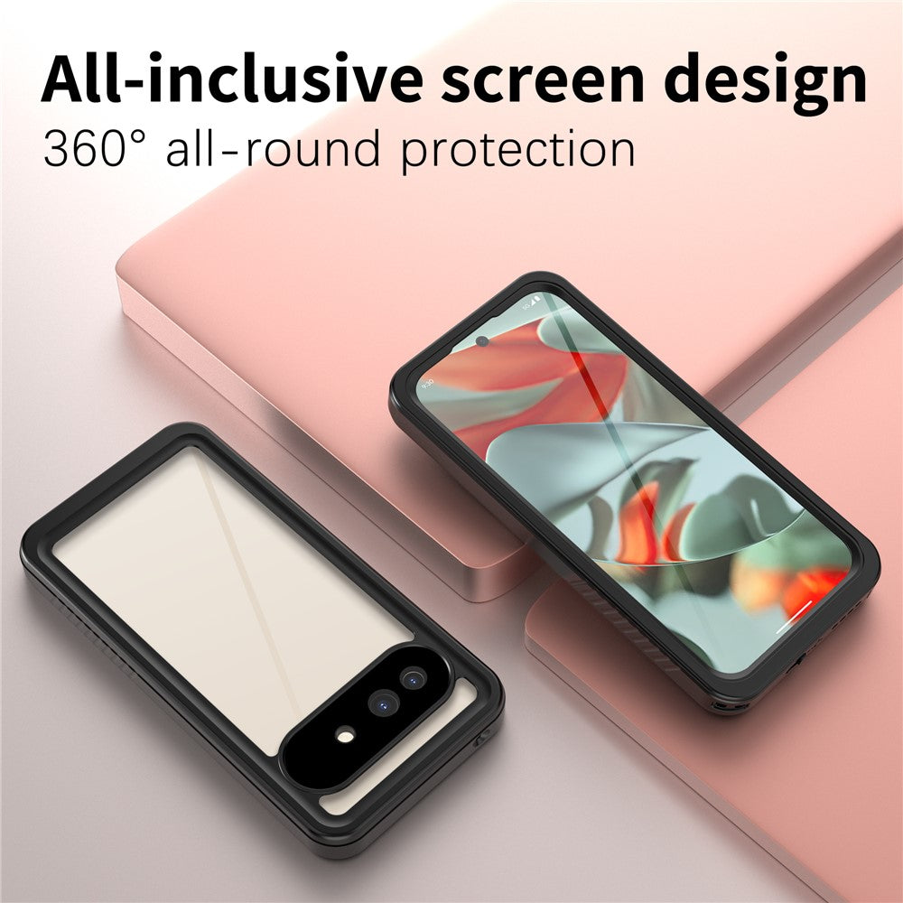 REDPEPPER FS Series For Google Pixel 9a Case IP68 Waterproof Clear Back Panel Phone Cover