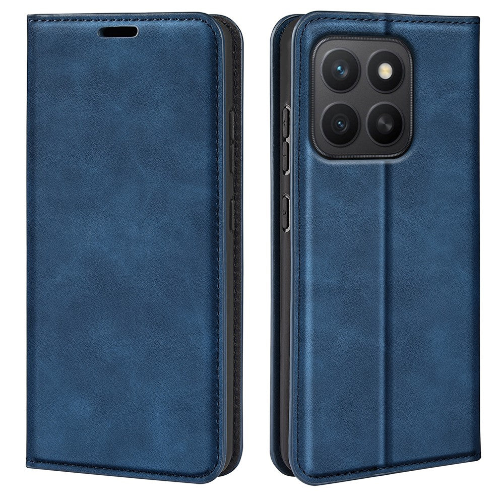 For Honor X8c 4G Etui Skin Touch Læder Pung Telefoncover