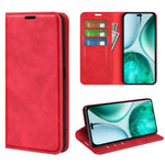 For Honor X8c 4G Etui Skin Touch Læder Pung Telefoncover
