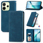 For Xiaomi Redmi Note 14 4G (164.84mm) Leather Case with Card Holder Magnetic Absorption Phone Cover