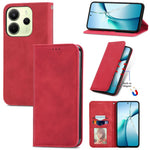 For Xiaomi Redmi Note 14 4G (164.84mm) Leather Case with Card Holder Magnetic Absorption Phone Cover