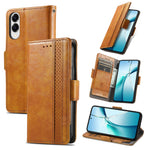 CASENEO For Samsung Galaxy S25 Edge Phone Cases  PU Leather Cover Stand with RFID Blocking Wallet