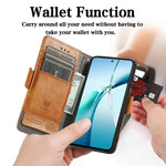CASENEO For Xiaomi Redmi Note 14 4G (163.25mm) Phone Cases  PU Leather Cover Stand with RFID Blocking Wallet