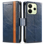 CASENEO For Xiaomi Redmi Note 14 4G (164.84mm) Phone Cases  PU Leather Cover Stand with RFID Blocking Wallet