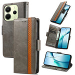 CASENEO For Xiaomi Redmi Note 14 4G (164.84mm) Phone Cases  PU Leather Cover Stand with RFID Blocking Wallet