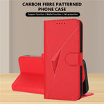 Honor X8b 4G / Honor X8c 4G Etui Trekant Imiteret Læder Telefoncover med Snor