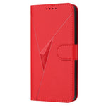 Honor X8b 4G / Honor X8c 4G Etui Trekant Imiteret Læder Telefoncover med Snor