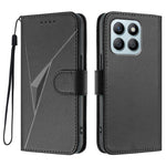 Honor X8b 4G / Honor X8c 4G Etui Trekant Imiteret Læder Telefoncover med Snor
