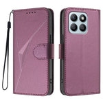 Honor X8b 4G / Honor X8c 4G Etui Trekant Imiteret Læder Telefoncover med Snor