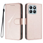 Honor X8b 4G / Honor X8c 4G Etui Trekant Imiteret Læder Telefoncover med Snor