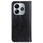 For Xiaomi Redmi Note 14 4G (164.84mm) Stand Case Split Leather Litchi Texture Wallet Phone Cover