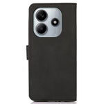 KHAZNEH til Xiaomi Redmi Note 14 4G (164.84mm), etui i PU-læder, pungemobilskal med stativ