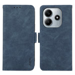 ABEEL For Xiaomi Redmi Note 14 4G (164.84mm) Case PU Leather Folio Stand View RFID Blocking Phone Cover