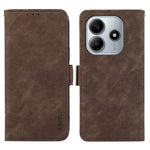 ABEEL For Xiaomi Redmi Note 14 4G (164.84mm) Case PU Leather Folio Stand View RFID Blocking Phone Cover