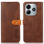 KHAZNEH For Xiaomi Redmi Note 14 4G (164.84mm) Wallet Phone Case Stand Leather Flip Cover